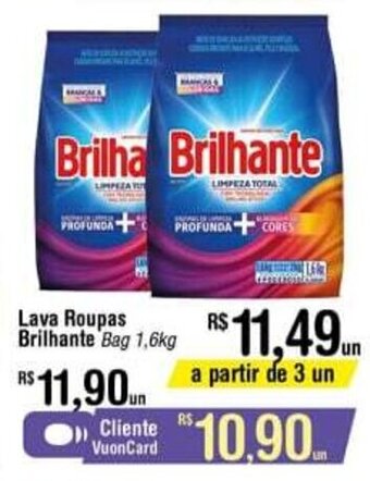 Fort Atacadista Lava Roupas Brilhante 1.6kg oferta