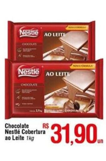 Fort Atacadista Chocolate Nestle Cobertura ao Leite 1kg oferta