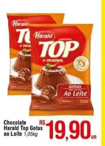 Fort Atacadista Chocolate Harald Top Gotas ao Leite 1.05kg oferta