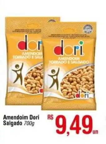 Fort Atacadista Amendoim Dori Salgado 700g oferta
