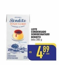 Mercantil Rodrigues Leite condensado semidesnatado bendito tetra 395 g oferta