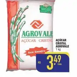 Mercantil Rodrigues Açúcar cristal agrovale 1 kg oferta