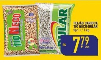 Mercantil Rodrigues Feijão carioca tio neco / dular kg oferta