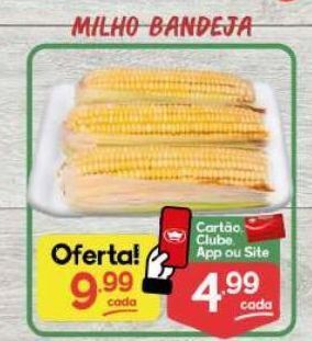Supermercados Princesa Milho bandeja oferta