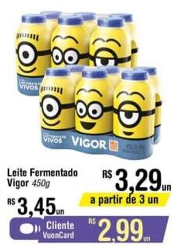 Fort Atacadista Leite Fermentado Vigor 450g oferta
