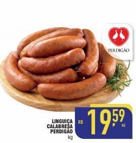 Mercantil Rodrigues Linguiça calabresa perdigão kg oferta