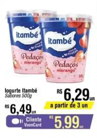 Fort Atacadista Iogurte Itambe 500g oferta