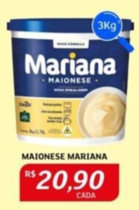 Assaí Atacadista MAIONESE MARIANA 3Kg oferta