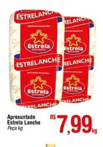 Fort Atacadista Apresuntado Estrela Lanche 1kg oferta