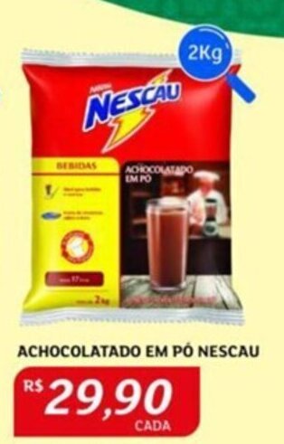 Assaí Atacadista ACHOCOLATADO EM PÓ NESCAU 2kg oferta