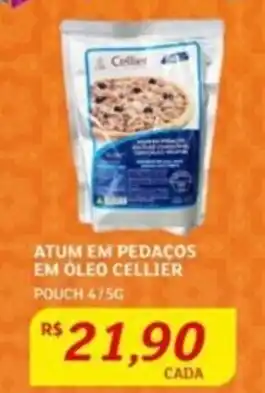 Assaí Atacadista ATUM EM PEDAÇOS EM ÓLEO CELLIER POUCH 475G oferta