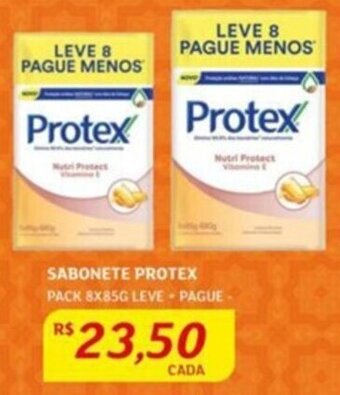 SABONETE PROTEX PACK 8X85G LEVE. PAGUE-