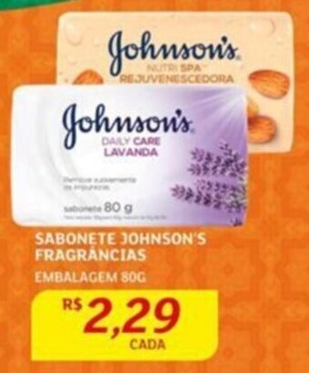 Assaí Atacadista SABONETE JOHNSON'S FRAGRÂNCIAS EMBALAGEM 80G oferta