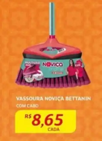 Assaí Atacadista VASSOURA NOVICA BETTANIN COM CABO oferta