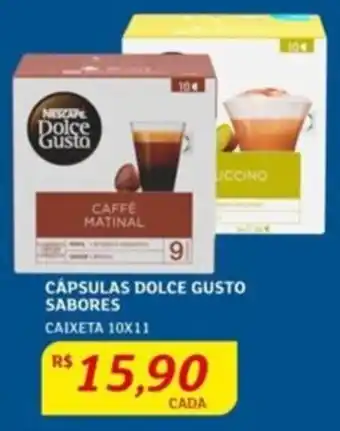 Assaí Atacadista CÁPSULAS DOLCE GUSTO SABORES CAIXETA 10X11 oferta