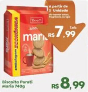 Econômico Atacadão Biscoito Parati Maria 740g oferta