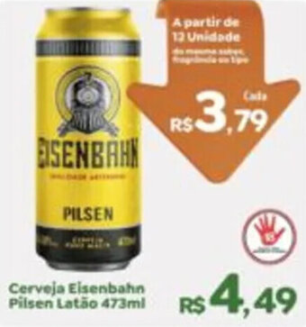 Cerveja Eisenbahn Pilsen Latão 473ml