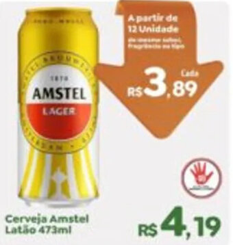 Cerveja Amstel Latão 473ml