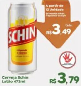Cerveja Schin Latão 473ml