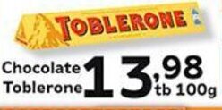 Supermercados Tauste Chocolate Toblerone, tb 100g oferta