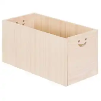 Caixa organizadora 30 cm x 60 cm x 30 cm pé com pé
