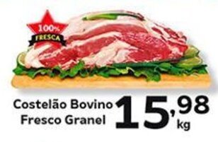 Supermercados Tauste Costelão Bovino Fresco granel kg oferta