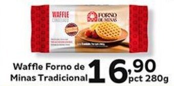 Supermercados Tauste Waffle Forno de Minas Tradicional, pct 280g oferta