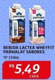 Assaí Atacadista BEBIDA LACTEA WHEYFIT PARMALAT SABORES TP 250ML oferta