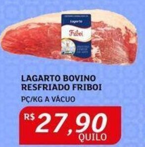 Assaí Atacadista LAGARTO BOVINO RESFRIADO FRIBOI PC/KG A VÁCUO oferta