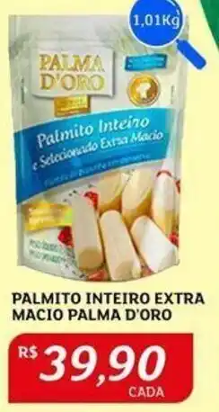 Assaí Atacadista PALMITO INTEIRO EXTRA MACIO PALMA D'ORO oferta