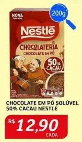 CHOCOLATE EM PÓ SOLÚVEL 50% CACAU NESTLÉ 200g