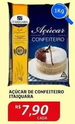 Assaí Atacadista AÇÚCAR DE CONFEITEIRO ITAIQUARA 1KG oferta