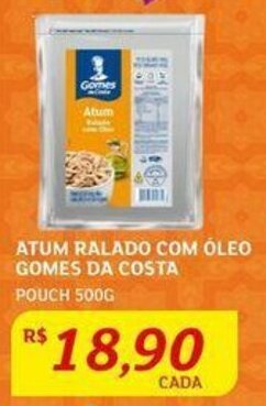 Assaí Atacadista ATUM RALADO COM ÓLEO GOMES DA COSTA POUCH 500G oferta