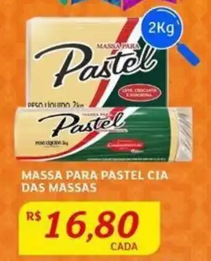 MASSA PARA PASTEL CIA DAS MASSAS 2Kg