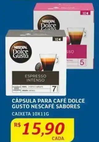 Assaí Atacadista CÁPSULA PARA CAFÉ DOLCE GUSTO NESCAFÉ SABORES CAIXETA 10X11G oferta