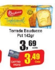 Higa's Supermercado Torrada Bauducco Pct 142gr oferta