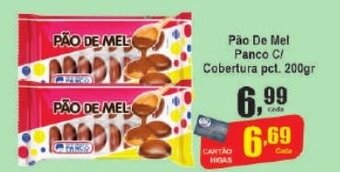 Pão De Mel Panco C Cobertura pct. 200gr