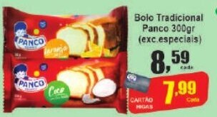 Higa's Supermercado Bolo Tradicional Panco 300gr (exc.especiais) oferta
