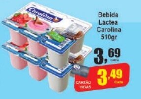 Higa's Supermercado Bebida Láctea Carolina 510gr oferta