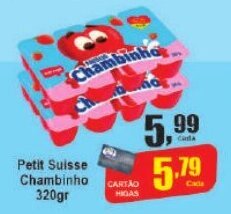 Petit Suisse Chambinho 320gr