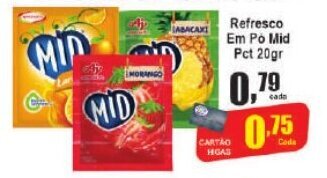 Higa's Supermercado Refresco Em Po Mid Pct 20gr oferta