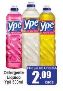 Higa's Supermercado Detergente Liquido Ype 500ml oferta