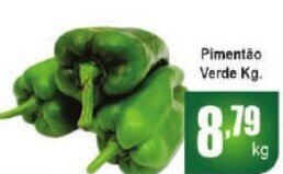 Higa's Supermercado Pimentão Verde Kg. oferta