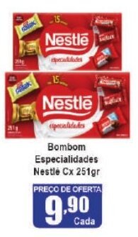 Higa's Supermercado Bombom Especialidades Nestle Cx 251gr oferta
