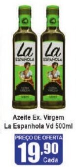 Higa's Supermercado Azeite Ex. Virgem La Espanhola Vd 500ml oferta