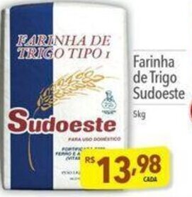 Supermercados Condor Farinha de Trigo Sudoeste 5kg oferta