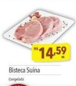 Supermercados Condor Bisteca Suína Congelada kg oferta