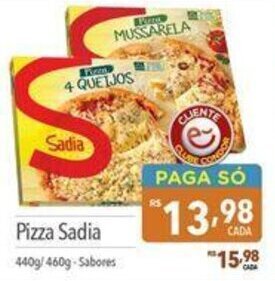 Supermercados Condor Pizza Sadia 440g/460g-Sabores oferta