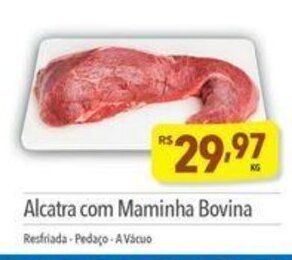 Supermercados Condor Alcatra com Maminha Bovina Resfriada-Pedaço-AVácuo oferta