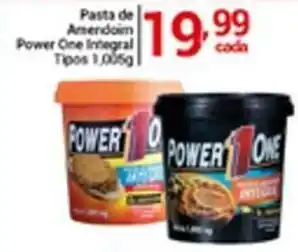 X Supermercados Pasta de Amendoim Power One Integral Tipos 1.005g oferta